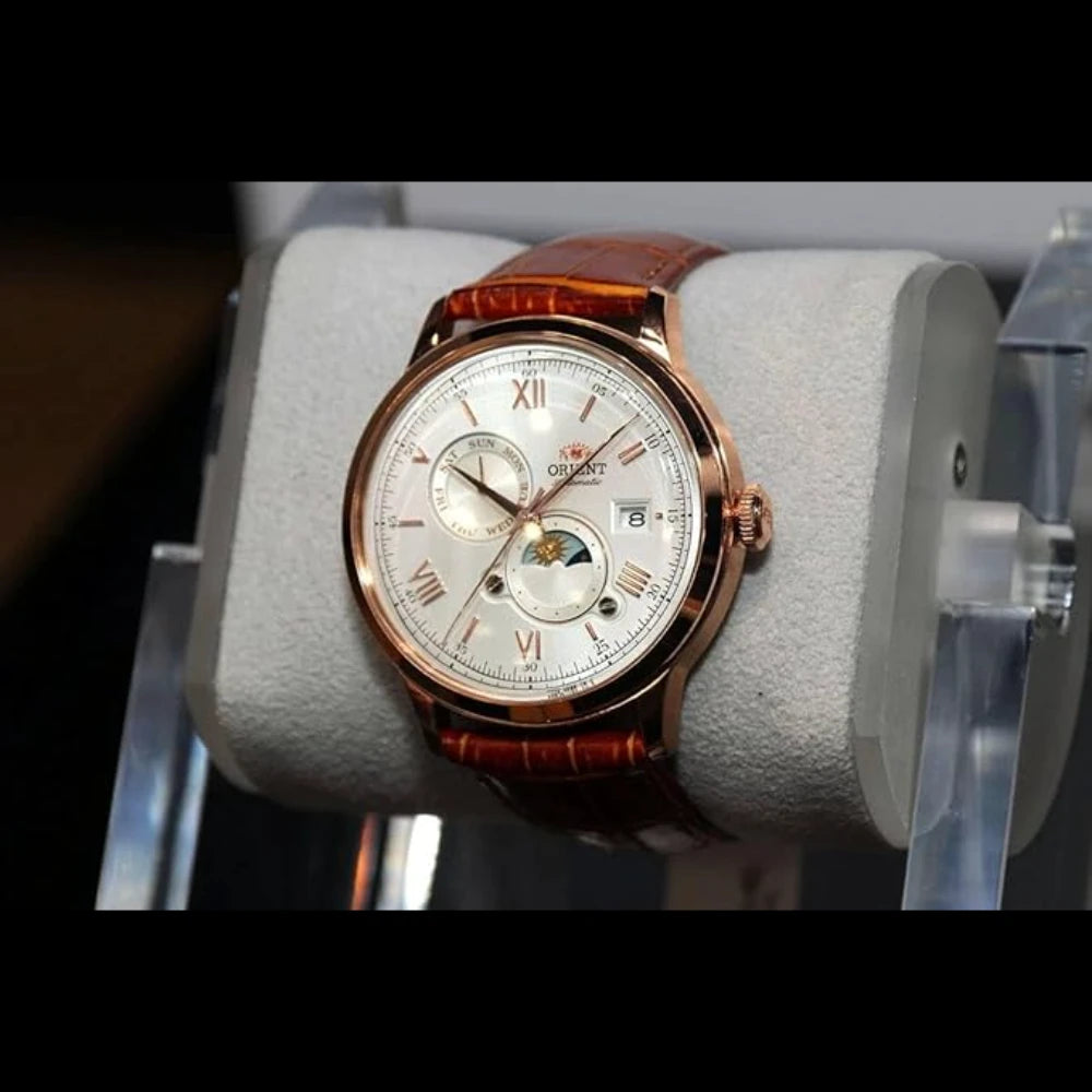 Reloj Orient Automatic RA-AK0801S Bambino Sun & Moon 41,5 mm