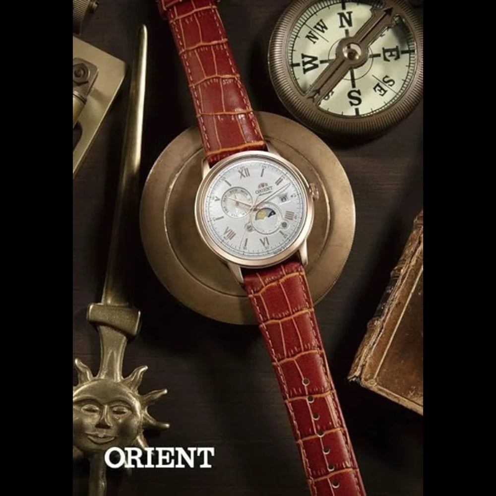 Reloj Orient Automatic RA-AK0801S Bambino Sun & Moon 41,5 mm