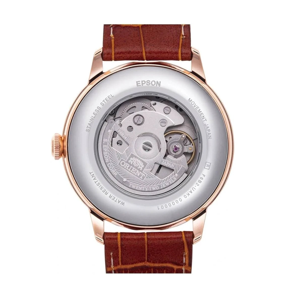 Reloj Orient Automatic RA-AK0801S Bambino Sun & Moon 41,5 mm