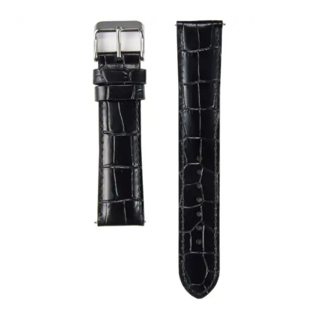 Correa de cuero Seiko RS03C22BK 22mm Negro