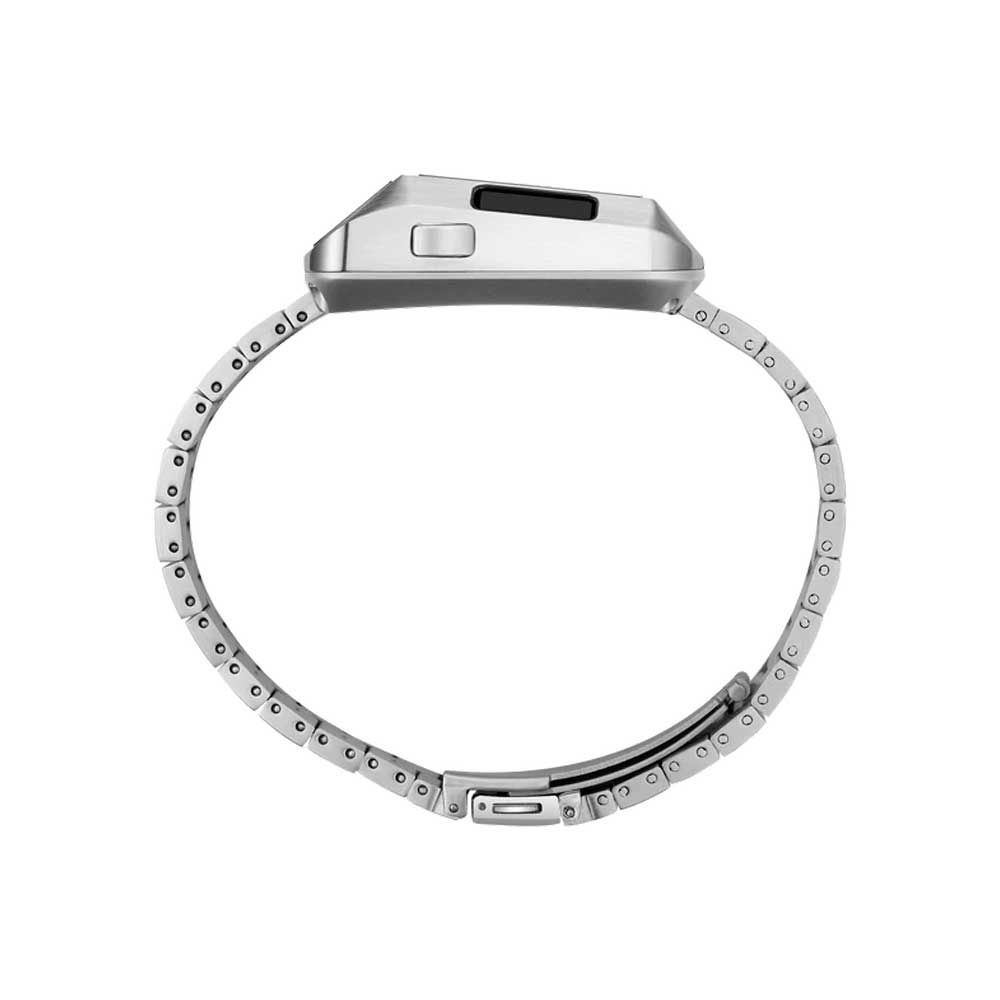Reloj Benly Design Synchronar Mk1 Plateado Blanco Edición Limitada