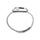 Reloj Benly Design Synchronar Mk1 Plateado Blanco Edición Limitada