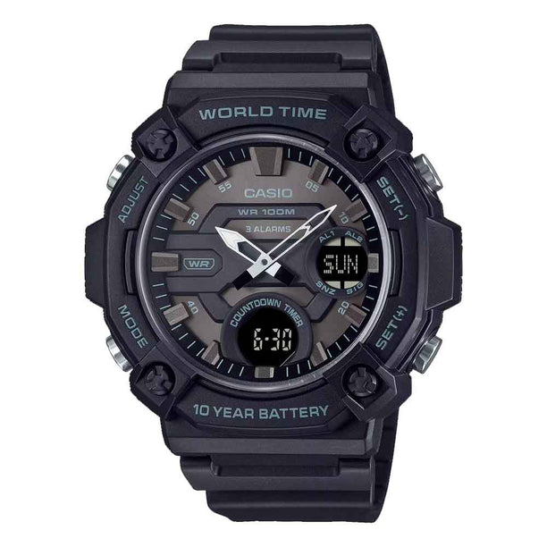 Reloj Casio Análogo-Digital Vintage AEQ-120W-1BV Negro