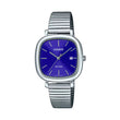 Reloj Casio Análogo LTP-B166D-2AV Full Acero Azul Mini