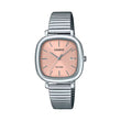 Reloj Casio Análogo LTP-B166D-4A Full Acero Rosa Mini