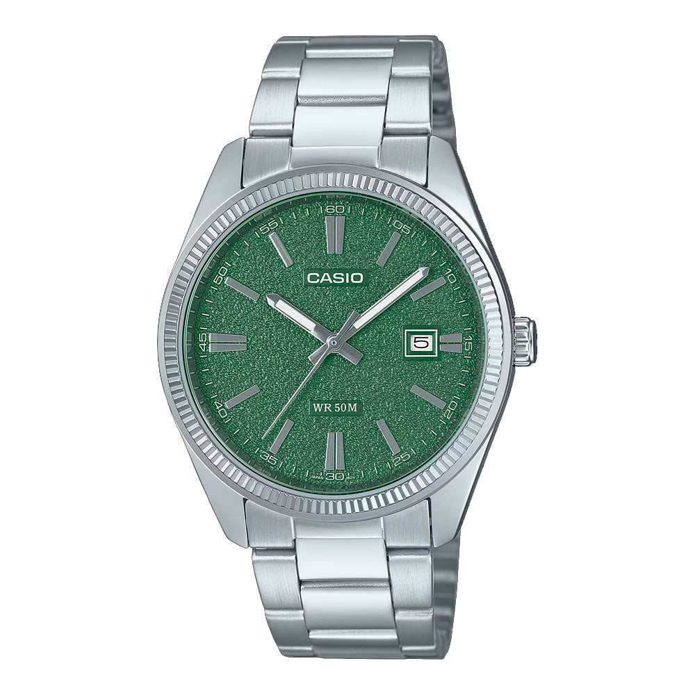 Reloj Casio Análogo MTP-1302DA-3A Verde 38,5mm