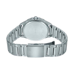 Reloj Casio Análogo MTP-E705D-3EVDF Dial Verde Acero Inoxidable 42mm