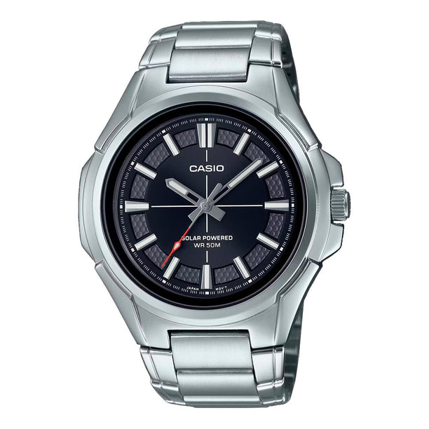 Reloj Casio Análogo MTP-RS100D-1AVDF Tough Solar Acero - Dando la Hora