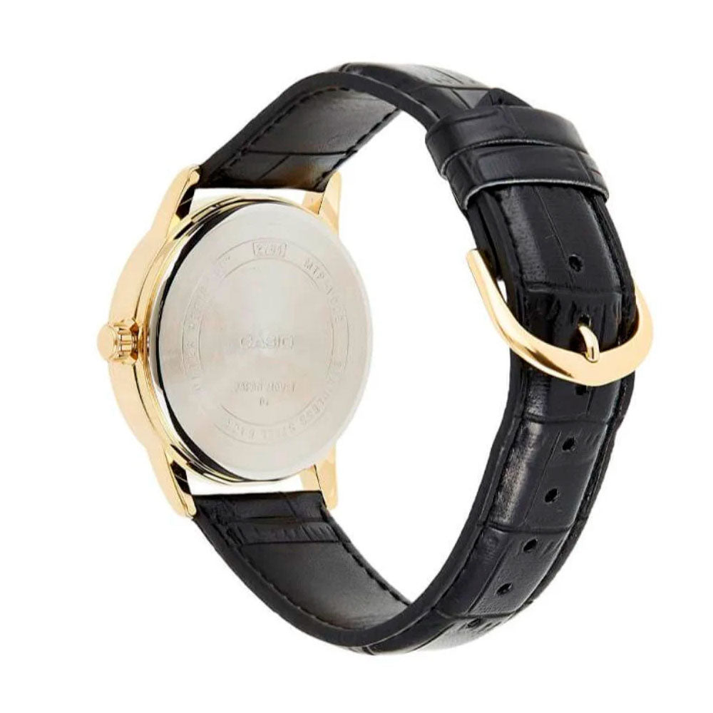 Reloj Casio Análogo MTP-V002GL-7B2 Correa de Cuero