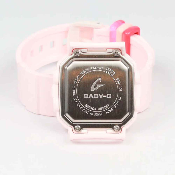 Reloj Casio Baby-G BGD-10L-4JR 10BAR Rosa JDM