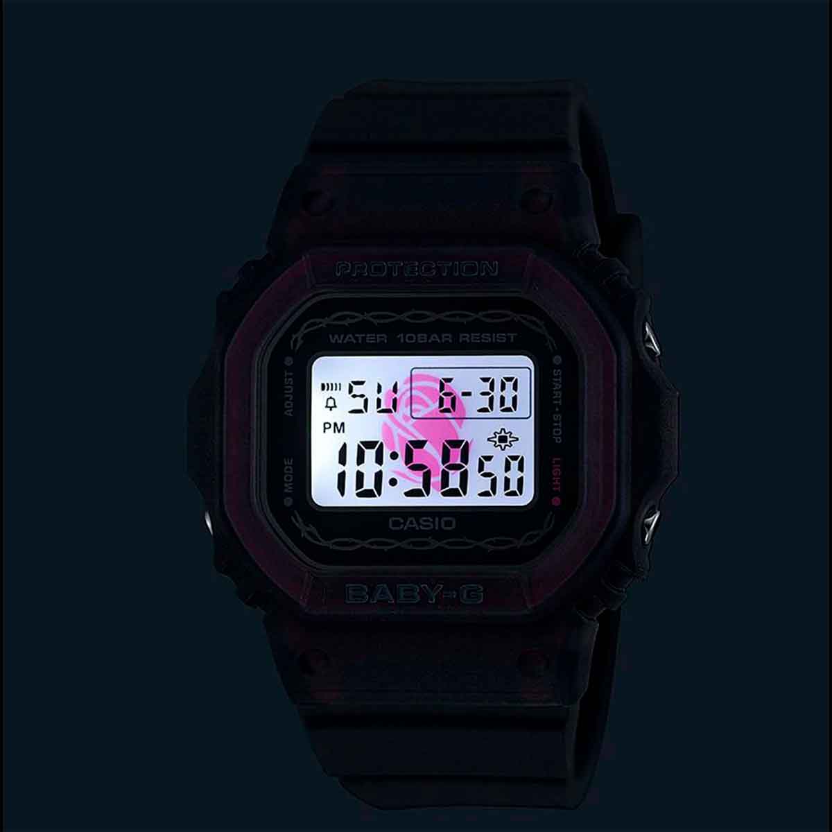 Reloj Casio Baby-G BGD-565RS-8JF 10BAR Rosas JDM