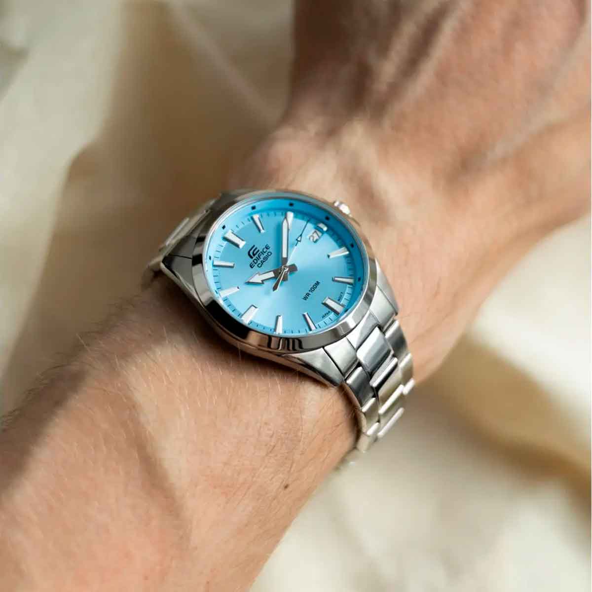 Reloj Casio Edifice EFV-100D-2BVU Caja Acero Correa Acero