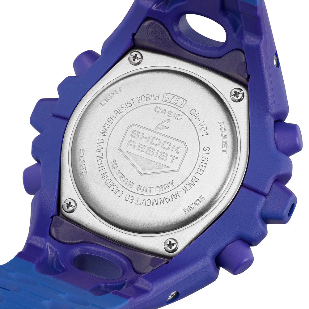 Reloj Casio G-Shock GA-V01-2AJF Alien Morado