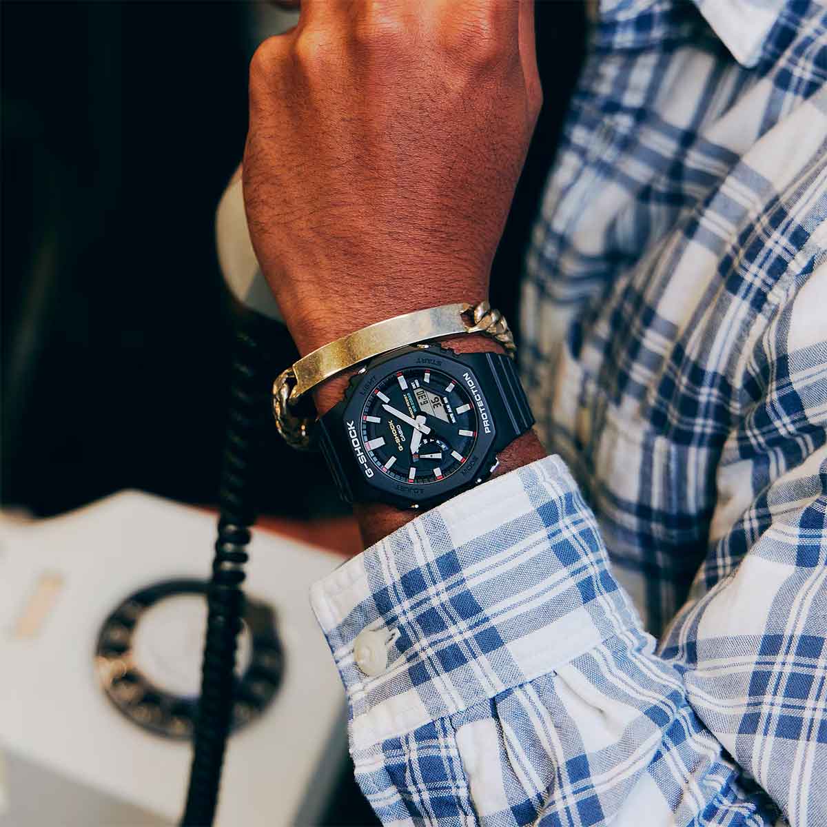 Reloj Casio G-Shock Casioak GA-2100RL-1AJF 1983 Negro JDM