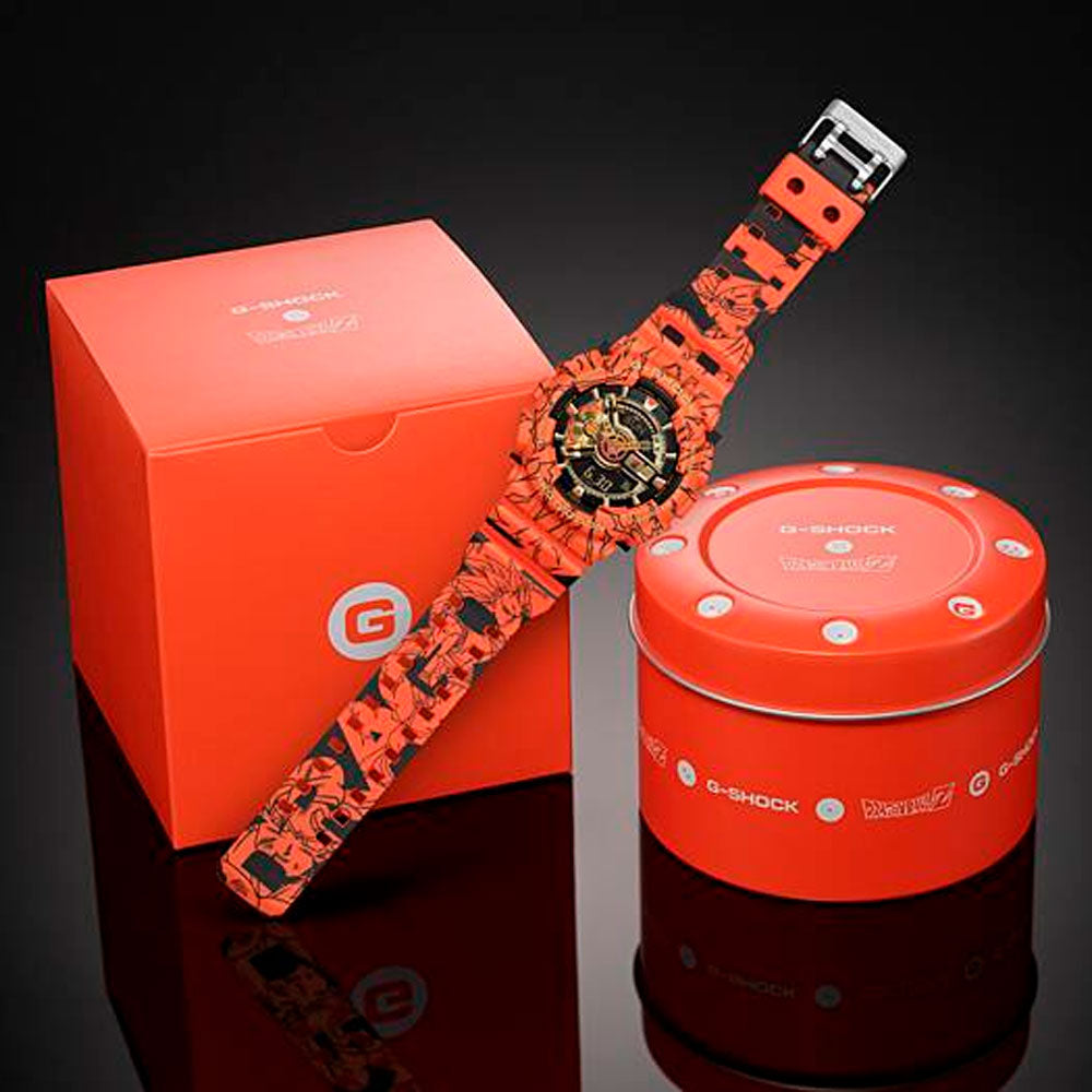 Reloj Casio G-Shock GA-110JDB-1A4 Edición Limitada Dragon Ball JDM