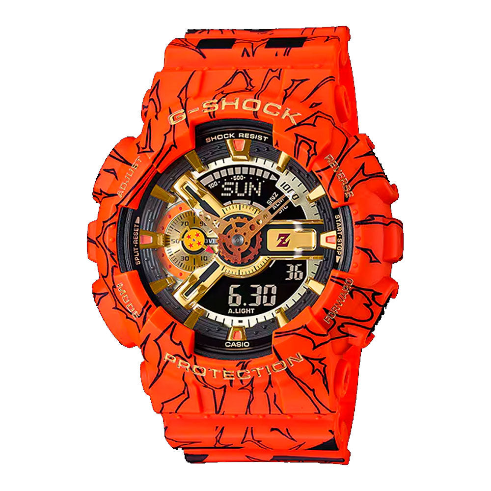Reloj Casio G-Shock GA-110JDB-1A4 Edición Limitada Dragon Ball JDM