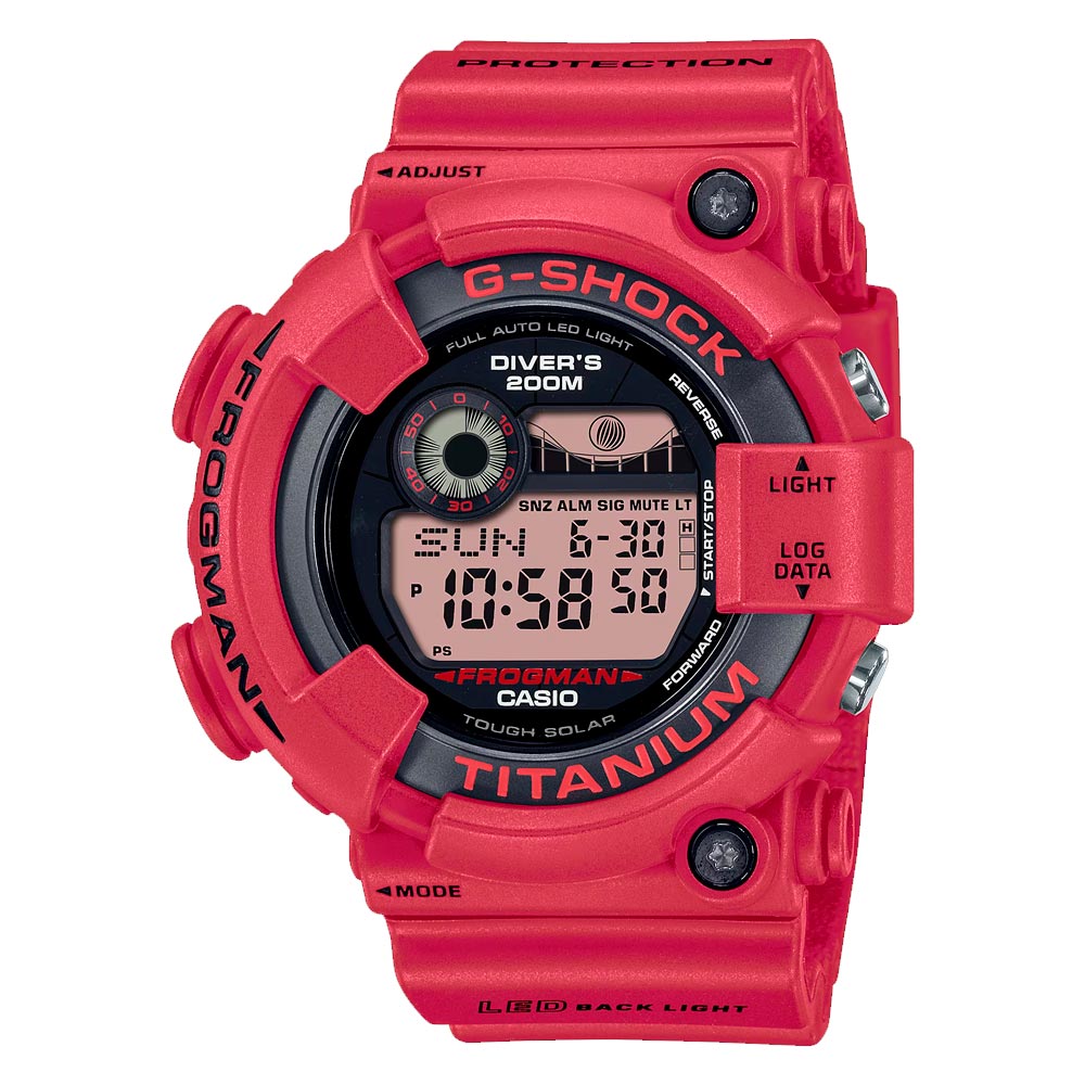 Reloj Casio G-Shock GW-8230NT-4 Frogman Master of G 30th Anniversary Tough Solar - Dando la Hora