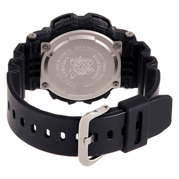 Reloj Casio G-Shock Gulfman G-9100-1DR Titanio Moonphase - Dando la Hora