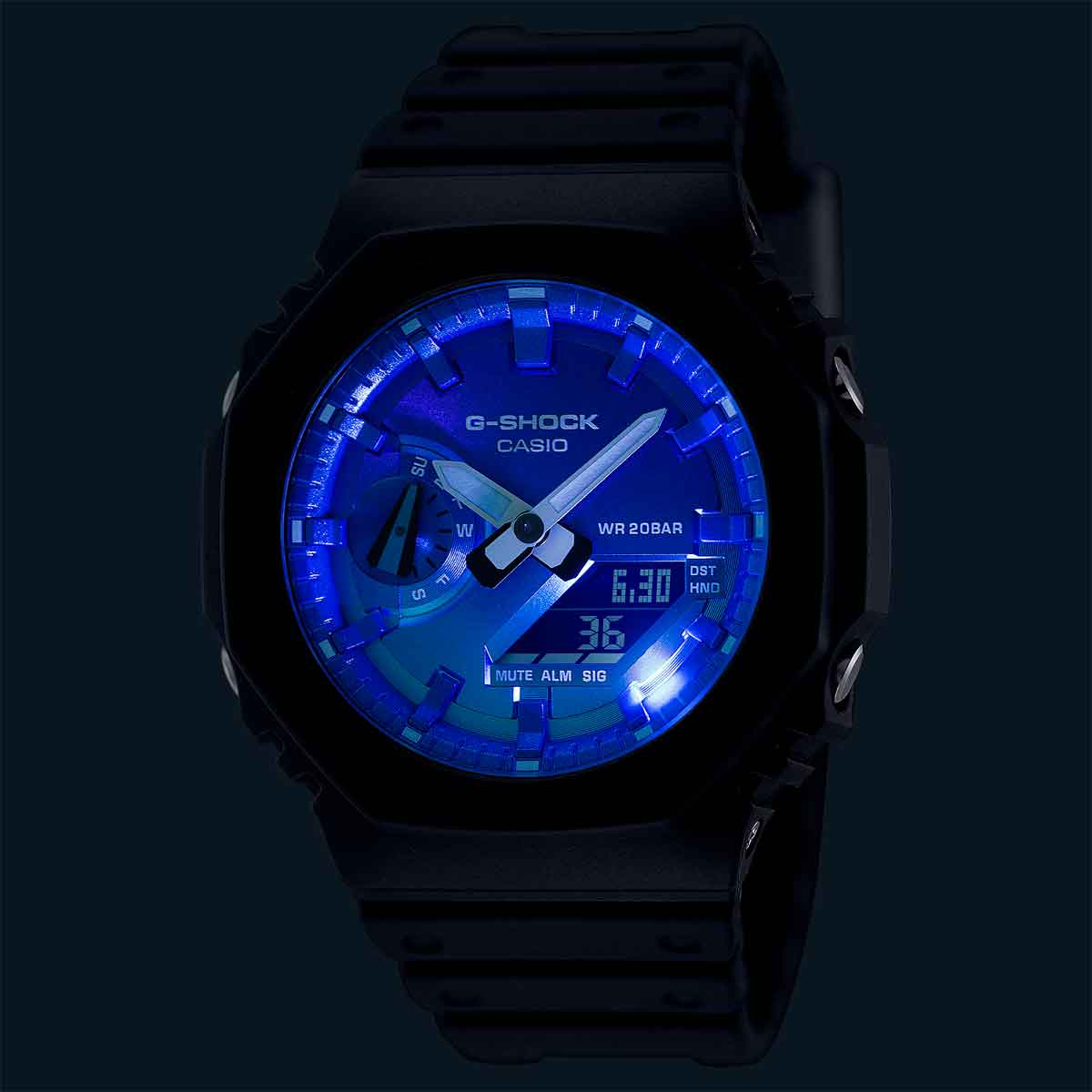 Reloj Casio G-Shock Casioak GA-2100FL-1AJF Carbon Core JDM