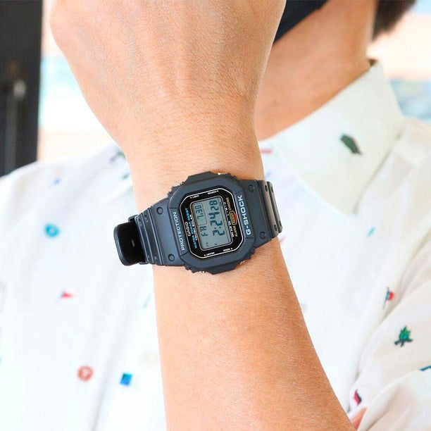 Reloj Casio G-Shock Vintage G-5600UE-1 Negro Clásico - Dando la Hora