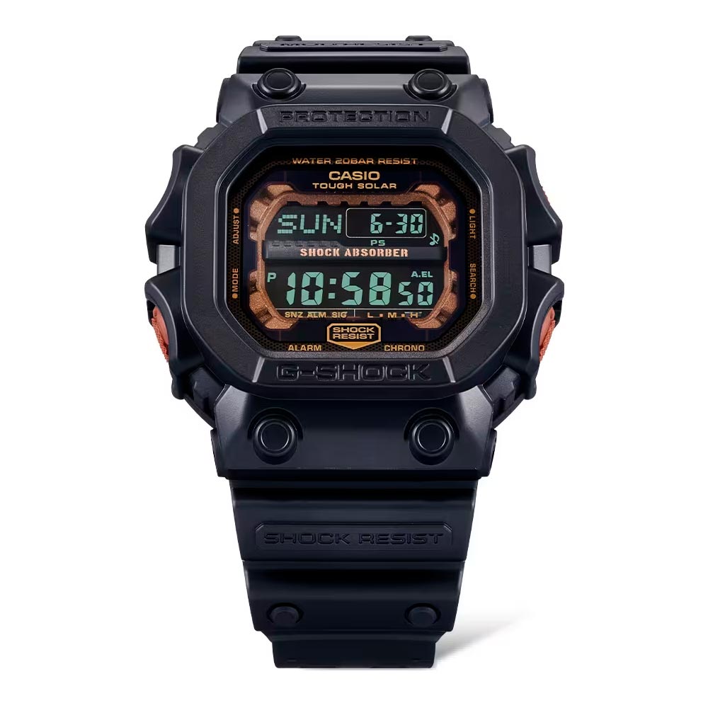 Reloj Casio G-Shock Vintage GX-56RC-1 Negro Tough Solar - Dando la Hora