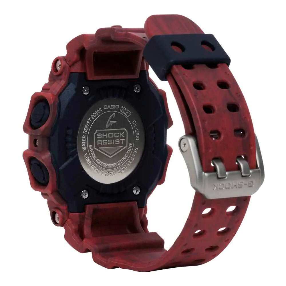 Reloj Casio G-Shock Vintage GX-56SL-4 Rojo Tough Solar Sand Land - Dando la Hora