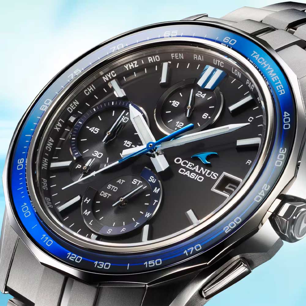 Reloj Casio Oceanus OCW-S7000-1AJF Manta Ray Made in Japan JDM