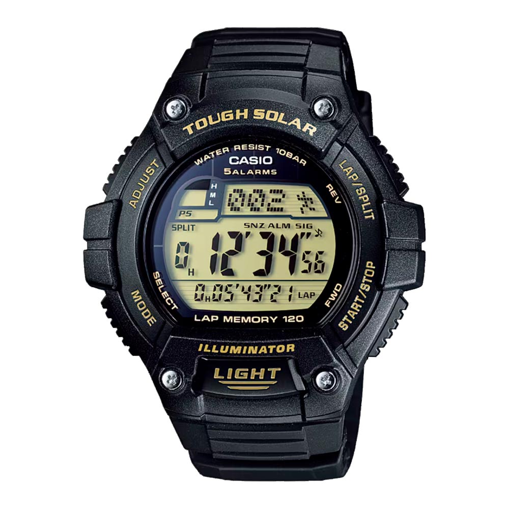Reloj Casio Sports Gear Lap Memory W-S220-9AJH Tough Solar JDM