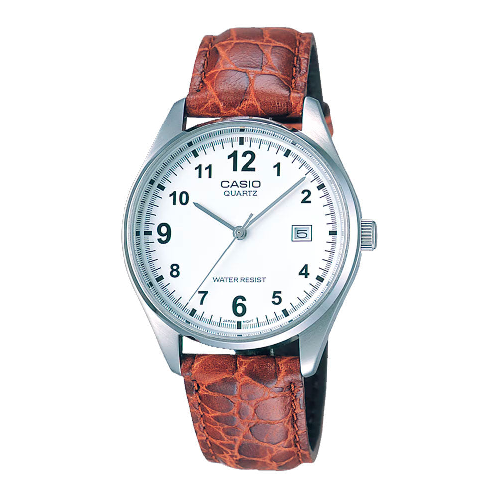 Reloj Casio Standard MTP-1175E-7BJH Blanco Números JDM