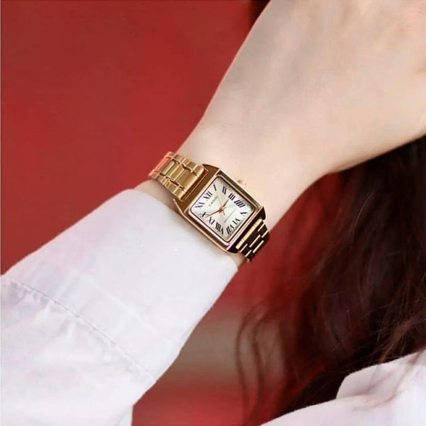 Reloj Casio Tank Análogo LTP-V007G-9BUDF Dial - Dando la Hora