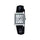 Reloj Casio Tank Análogo LTP-V007L-7E1 Cuero Dial Plateado
