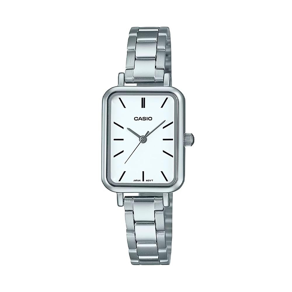 Reloj Casio Tank Análogo LTP-V009D-7EUDF Dial - Dando la Hora