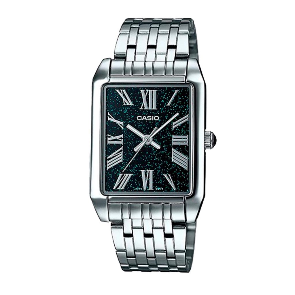 Reloj Casio Tank Análogo MTP-TW101D-1A Dial - Dando la Hora