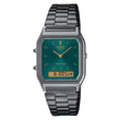 Reloj Casio Vintage  AQ-230EGG-3A Análogo Digital Verde