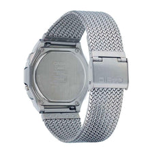 Reloj Casio Vintage A1000MA-7EF Caja Metálica Plata Correa Milanese - Dando la Hora