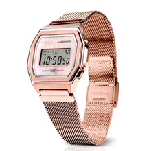 Reloj Casio Vintage A1000MCG-9 Caja Metálica Rosa Nácar - Dando la Hora