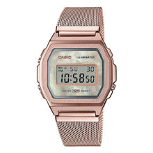 Reloj Casio Vintage A1000MCG-9 Caja Metálica Rosa Nácar - Dando la Hora