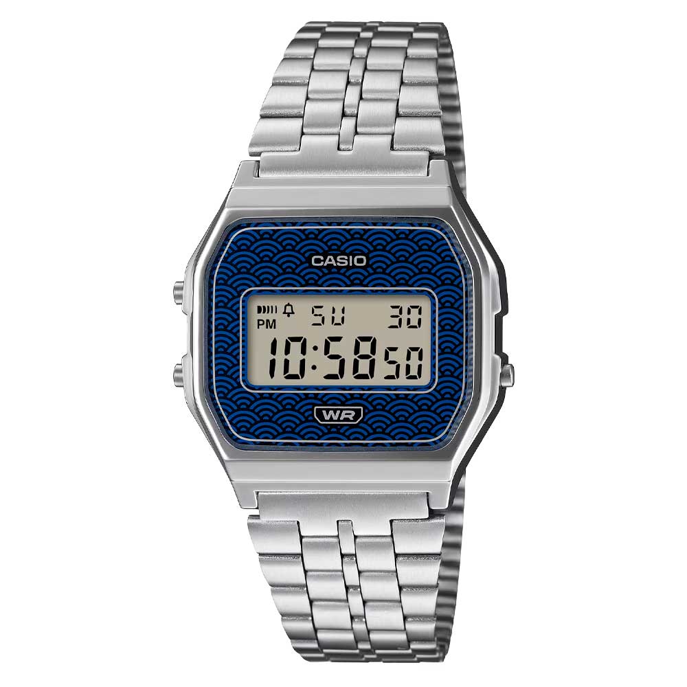 Reloj Casio Vintage A159WEVJ-2 Azul MADE IN JAPAN