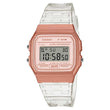 Reloj Casio Vintage F-91WS-7A3 Rosado Transparente