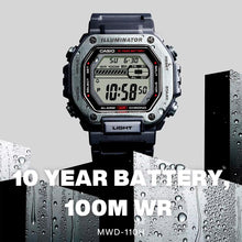 Reloj Casio Vintage MWD-110H-1AVDF WR 100 MTS