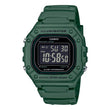 Reloj Casio Vintage W-218H-3BV Pantalla Negativa