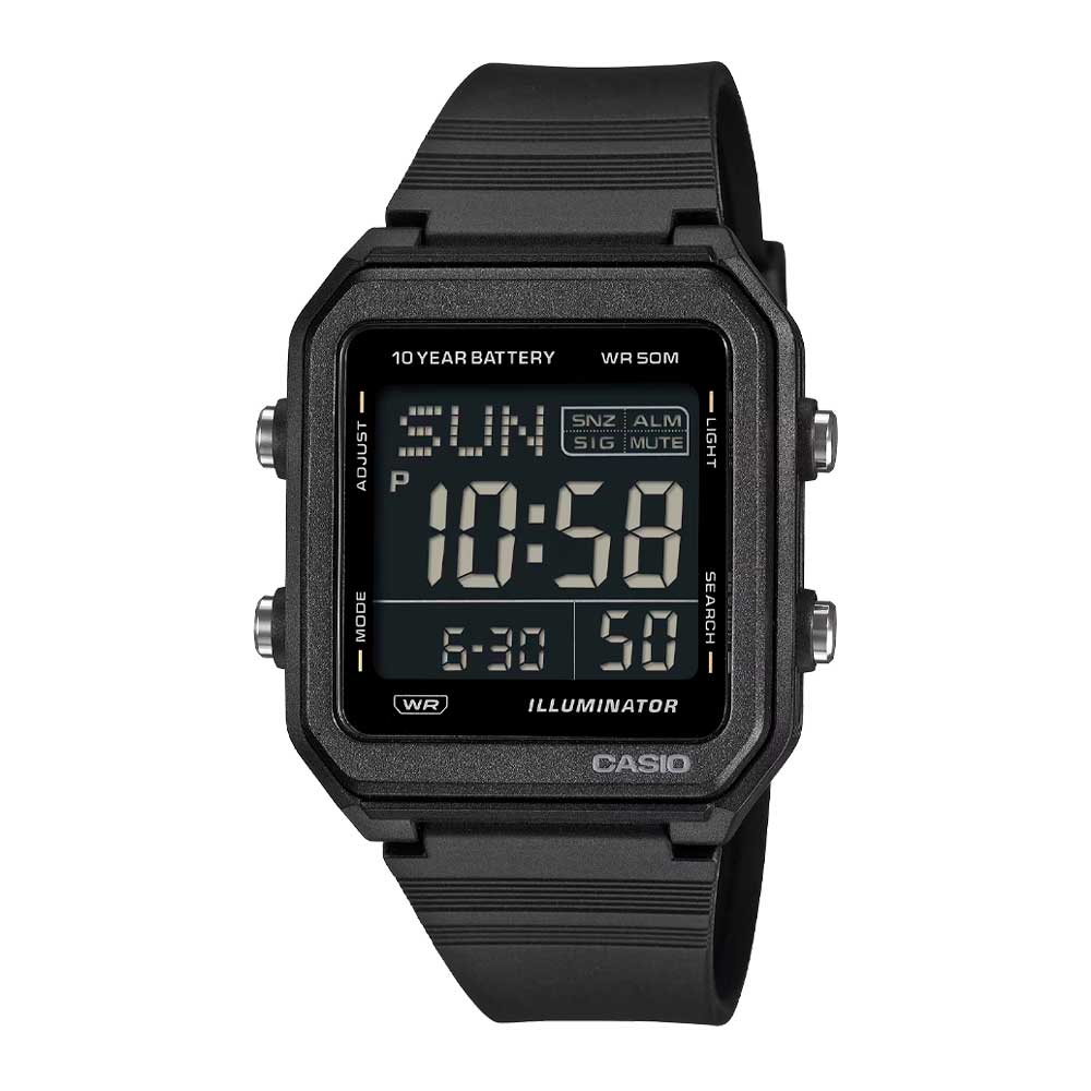 Reloj Casio Vintage W-221H-1BV Digital 10 Años de Batería