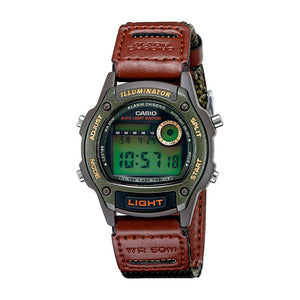 Reloj Casio Vintage W-94HF-3A Correa Nailon/Cuero - Dando la Hora