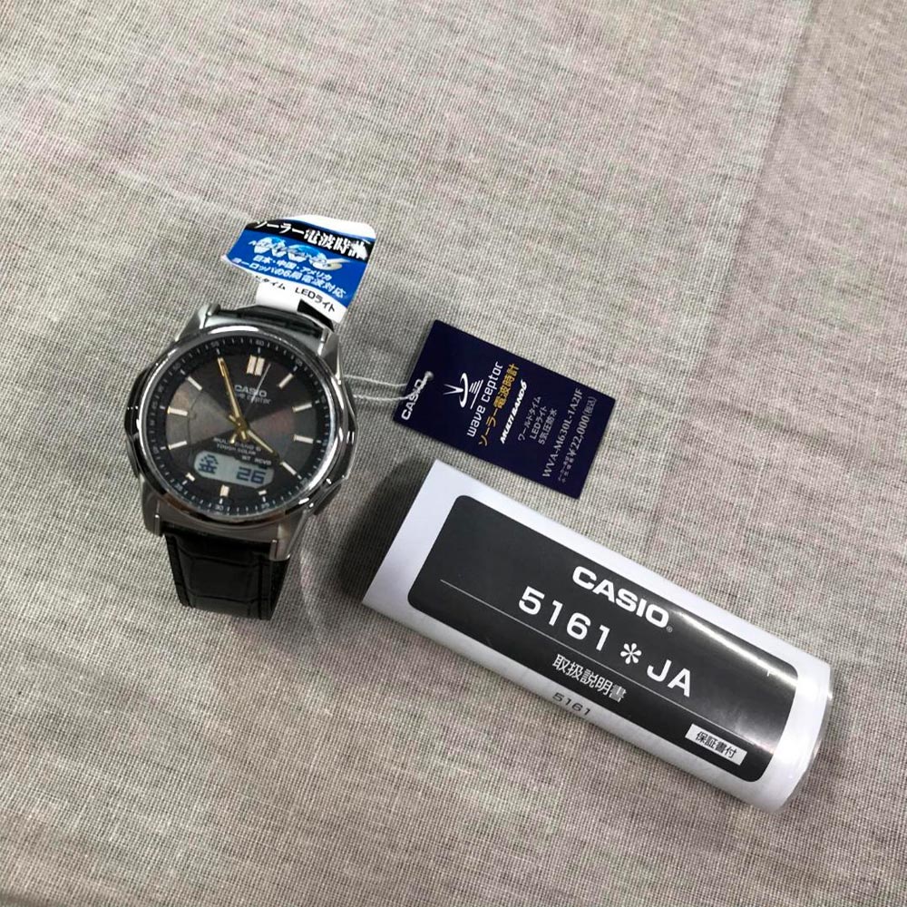 Reloj Casio Wave Ceptor WVA-M630L-1A2JF Tough Solar JDM
