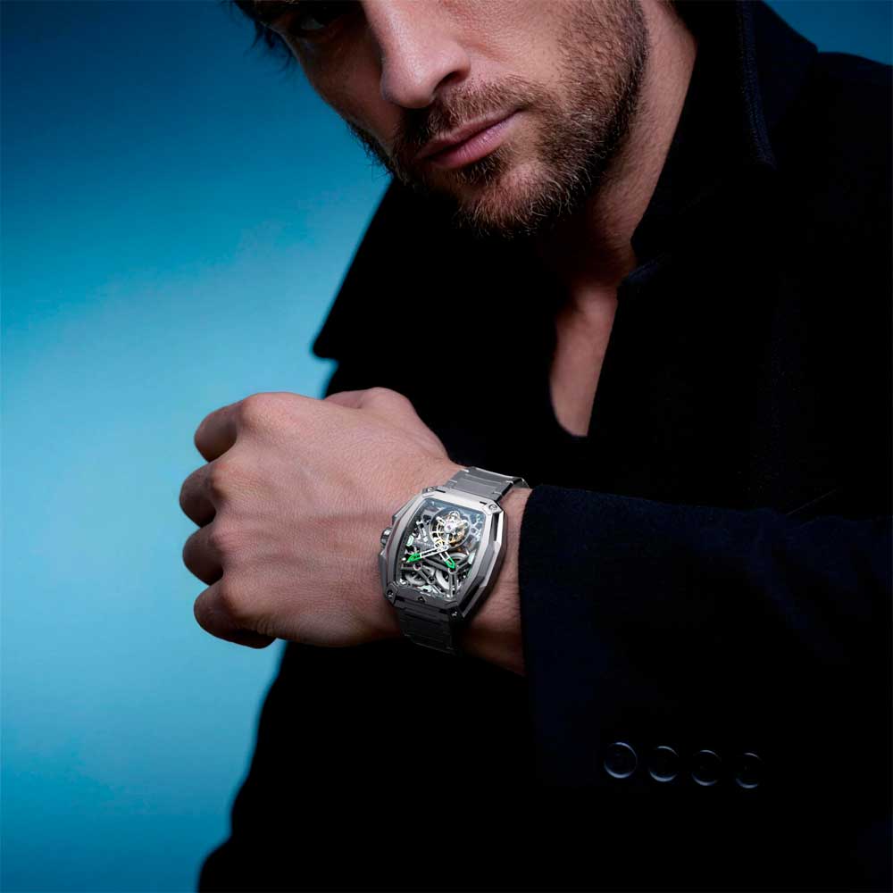 Reloj Ciga Design Hunter Tourbillon Automático Z037-TT01-1T6B 45mm