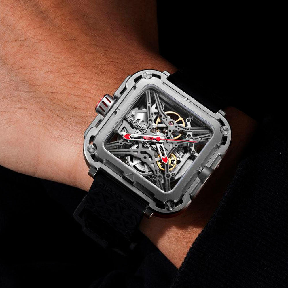 Reloj Ciga Design X Series Gorilla Automático Acero 44mm Plateado