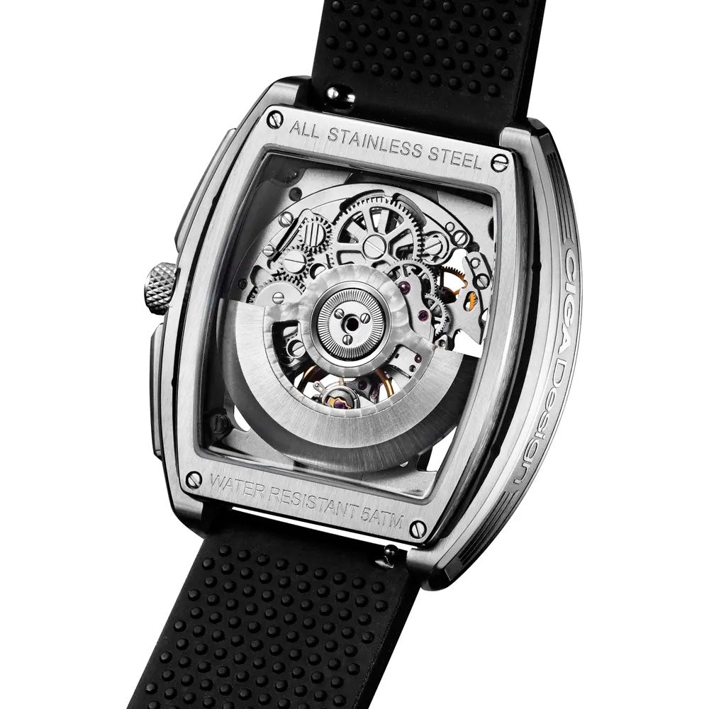 Reloj Ciga Design Z Series Edge Automático Acero 40.8mm Negro