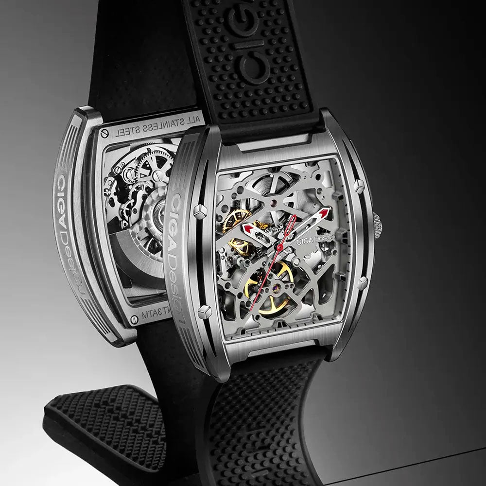 Reloj Ciga Design Z Series Edge Automático Acero 40.8mm Negro