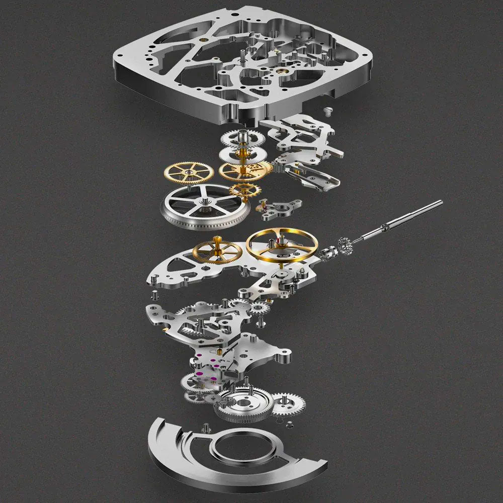 Reloj Ciga Design Z Series Exploration Automático Acero 40.8mm Negro