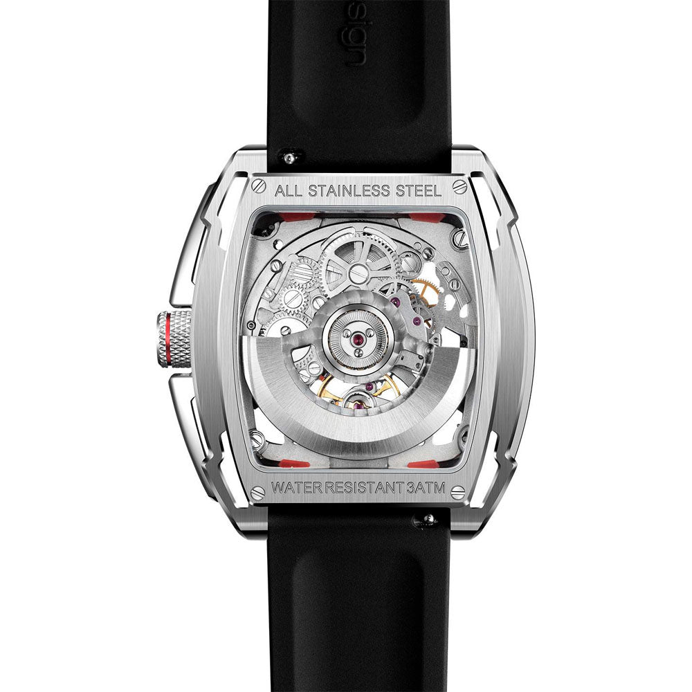 Reloj Ciga Design Z Series Exploration Automático Acero 40.8mm Negro